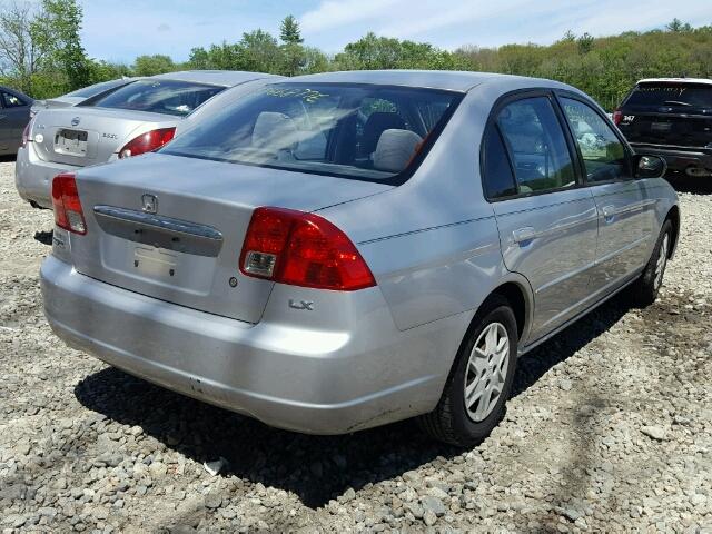 JHMES16533S001417 - 2003 HONDA CIVIC SILVER photo 4