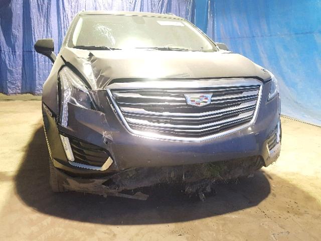 1GYKNERS3JZ140272 - 2018 CADILLAC XT5 PREMIU GRAY photo 9