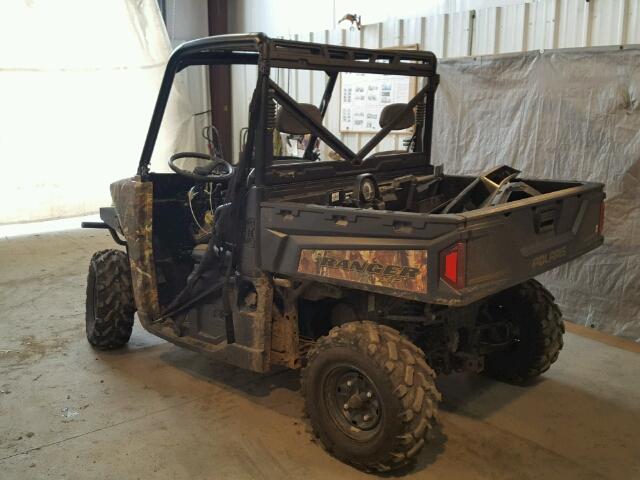 4XAUH9EA1DB625797 - 2013 POLARIS RANGER GREEN photo 3