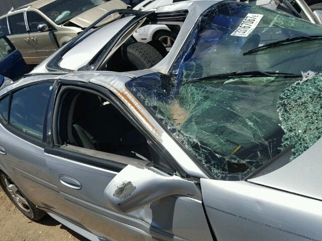 2G2WS522041128947 - 2004 PONTIAC GRAND PRIX SILVER photo 9