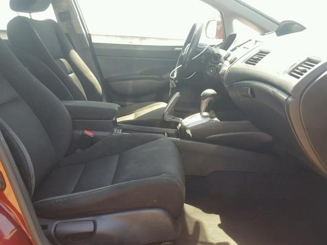 19XFA1F68BE001593 - 2011 HONDA CIVIC LX-S 勃艮第红 照片 5