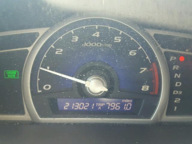 19XFA1F68BE001593 - 2011 HONDA CIVIC LX-S 勃艮第红 照片 8