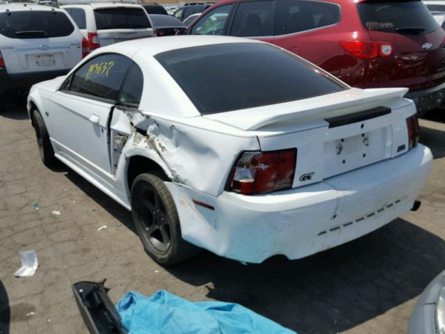 1FAFP42X4YF208761 - 2000 FORD MUSTANG GT WHITE photo 3