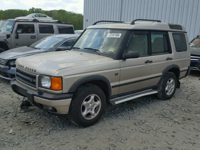 SALTY12411A297649 - 2001 LAND ROVER DISCOVERY GOLD photo 2