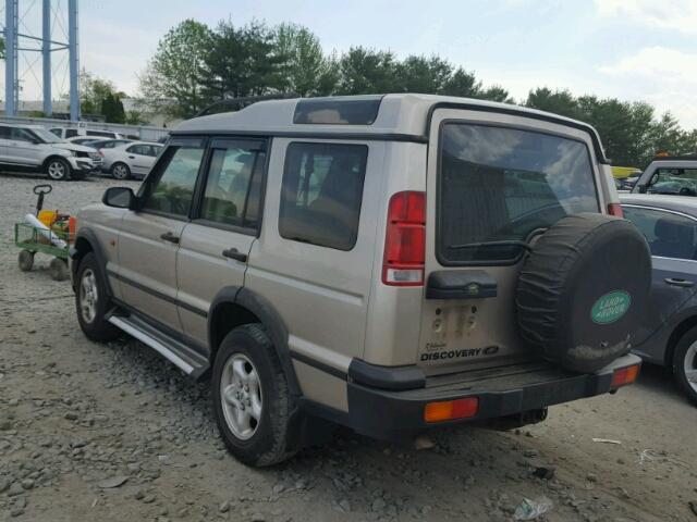 SALTY12411A297649 - 2001 LAND ROVER DISCOVERY GOLD photo 3