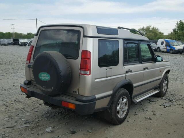 SALTY12411A297649 - 2001 LAND ROVER DISCOVERY GOLD photo 4