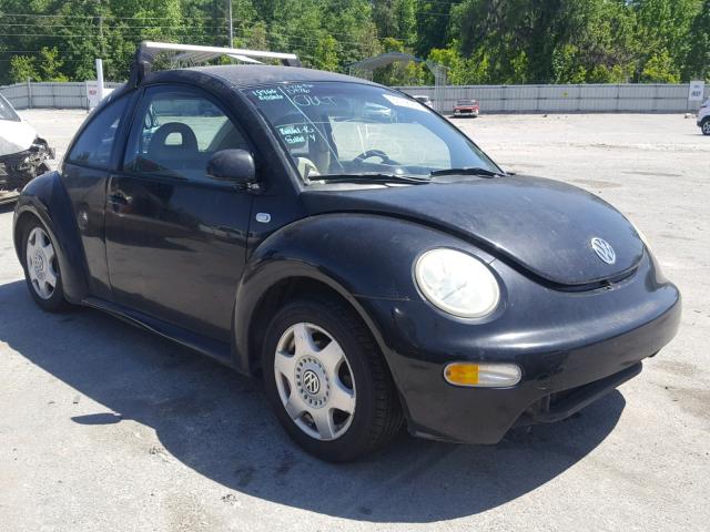 3VWCP21C71M407015 - 2001 VOLKSWAGEN NEW BEETLE 黑色 照片 1