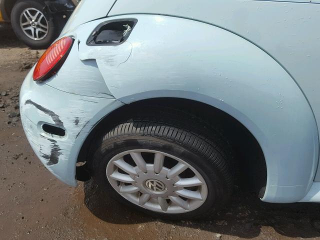 3VWCM31YX4M342627 - 2004 VOLKSWAGEN NEW BEETLE 蓝色 照片 9