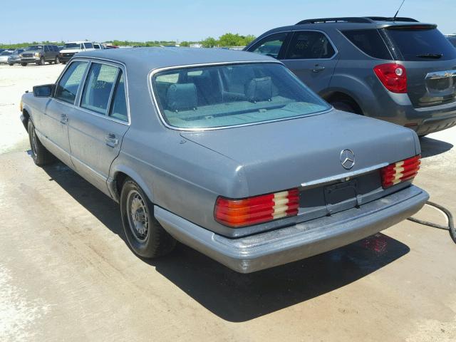 WDB1260231A096116 - 1984 MERCEDES-BENZ 280SEL GRAY photo 3