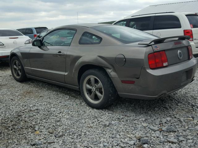 1ZVFT82H055165010 - 2005 FORD MUSTANG GT CHARCOAL photo 3