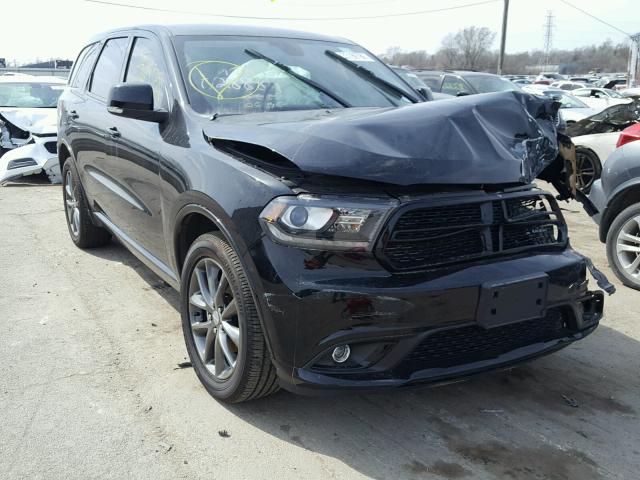 1C4RDHDG9JC281684 - 2018 DODGE DURANGO GT BLACK photo 1