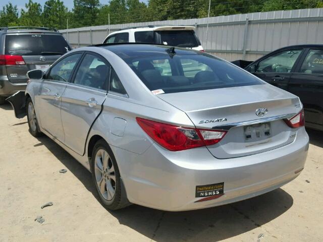 5NPEC4AC9CH391959 - 2012 HYUNDAI SONATA SE/ SILVER photo 3