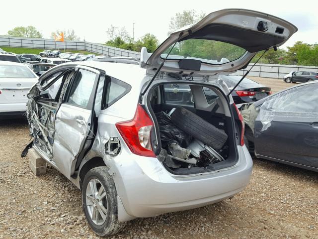 3N1CE2CP1FL357575 - 2015 NISSAN VERSA NOTE SILVER photo 3