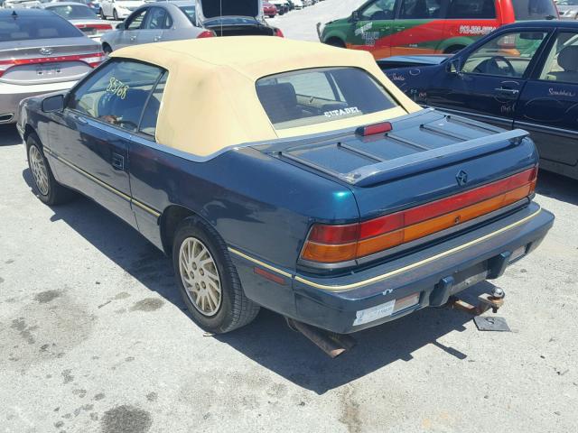 1C3XU4535PF633540 - 1993 CHRYSLER LEBARON 绿色 照片 3