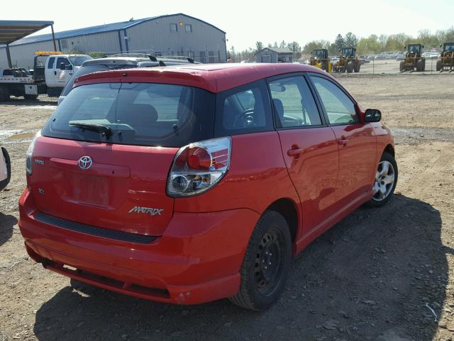 2T1KR32E87C655869 - 2007 TOYOTA MATRIX S 红色 照片 4