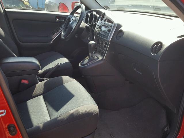 2T1KR32E87C655869 - 2007 TOYOTA MATRIX S 红色 照片 5