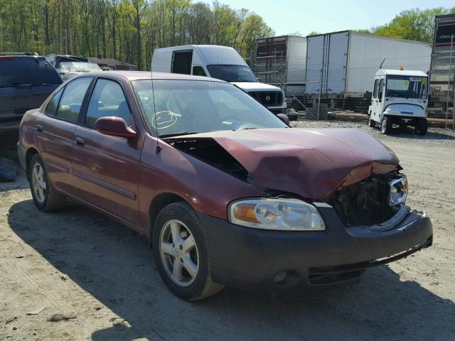 3N1AB51A14L742308 - 2004 NISSAN SENTRA 2.5 RED photo 1