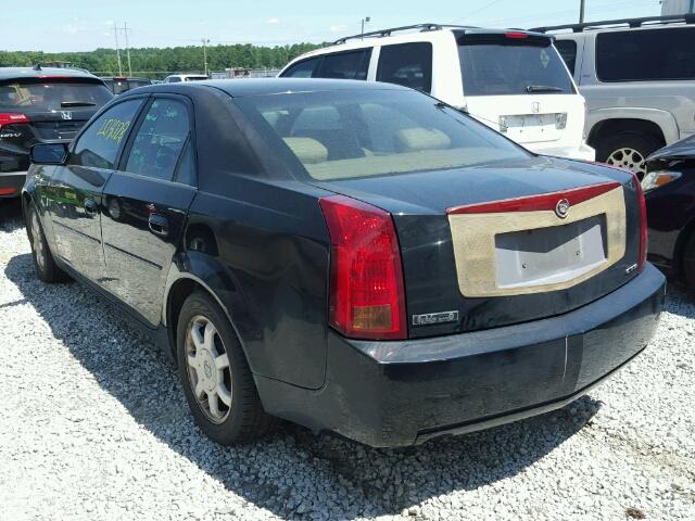 1G6DM57N430142430 - 2003 CADILLAC CTS BLACK photo 3