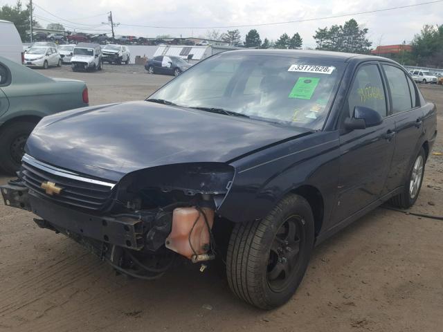 1G1ZT58F27F264793 - 2007 CHEVROLET MALIBU LT BLUE photo 2