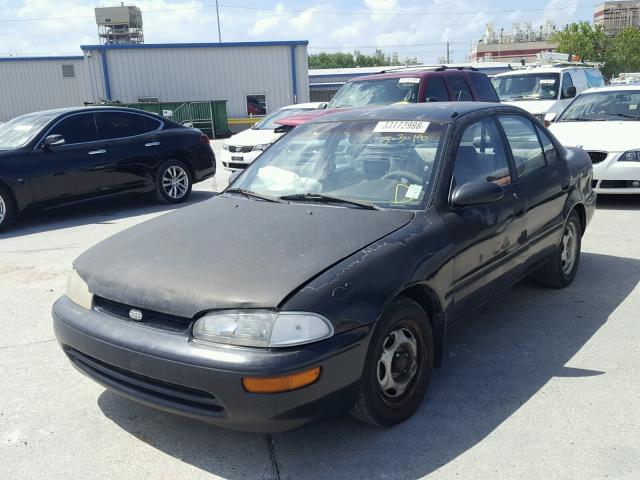 1Y1SK5261SZ103164 - 1995 GEO PRIZM BASE Սև լուսանկար 2