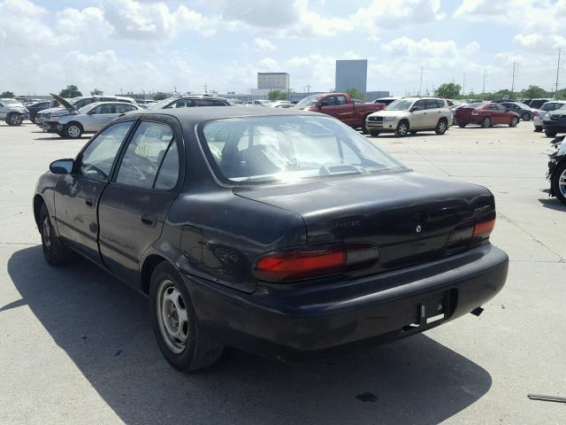 1Y1SK5261SZ103164 - 1995 GEO PRIZM BASE Սև լուսանկար 3