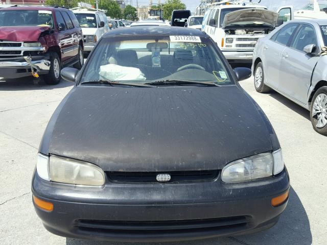 1Y1SK5261SZ103164 - 1995 GEO PRIZM BASE Սև լուսանկար 9