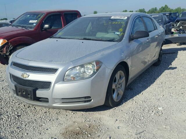 1G1ZG57B394211909 - 2009 CHEVROLET MALIBU LS 银色 照片 2