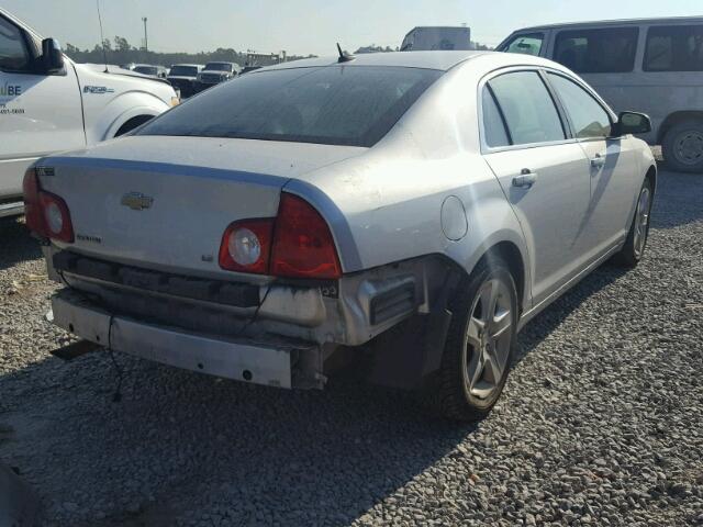1G1ZG57B394211909 - 2009 CHEVROLET MALIBU LS 银色 照片 4