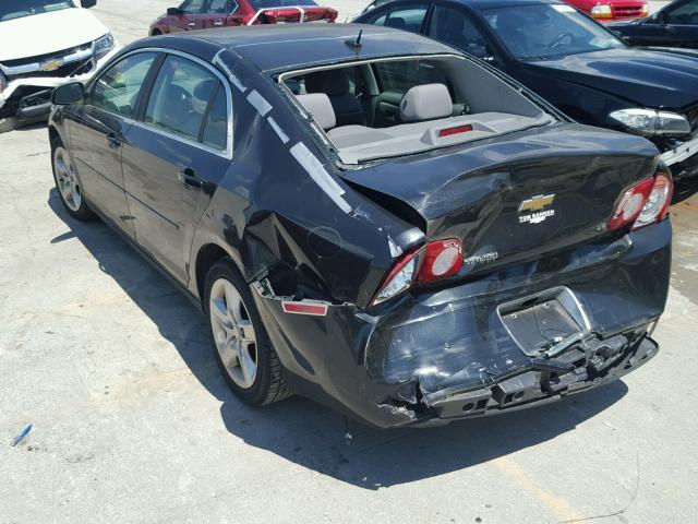 1G1ZG57BX9F254311 - 2009 CHEVROLET MALIBU LS 黑色 照片 3