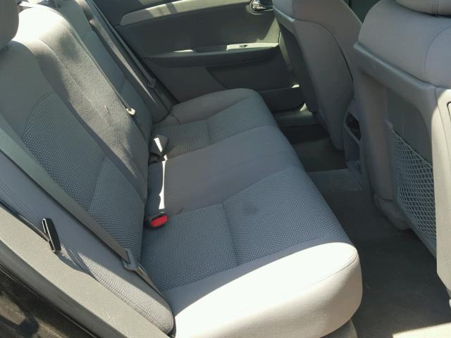1G1ZG57BX9F254311 - 2009 CHEVROLET MALIBU LS 黑色 照片 6