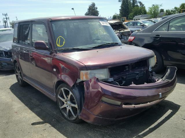 JTLKT324040144529 - 2004 TOYOTA SCION XB PURPLE photo 1