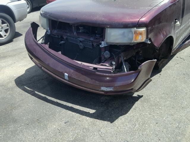 JTLKT324040144529 - 2004 TOYOTA SCION XB PURPLE photo 9