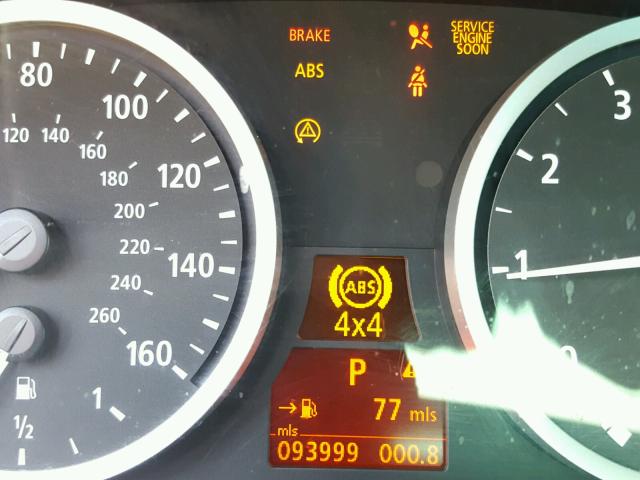 WBANN73546CN01856 - 2006 BMW 530 XIT BLACK photo 8