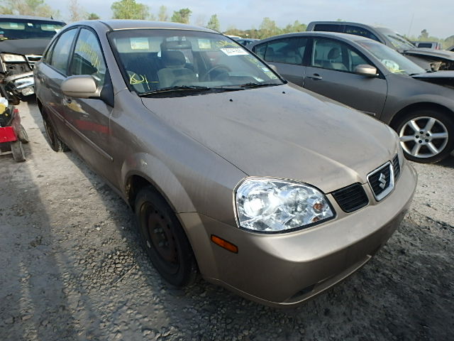 KL5JD52Z24K964942 - 2004 SUZUKI FORENZA S TAN photo 1