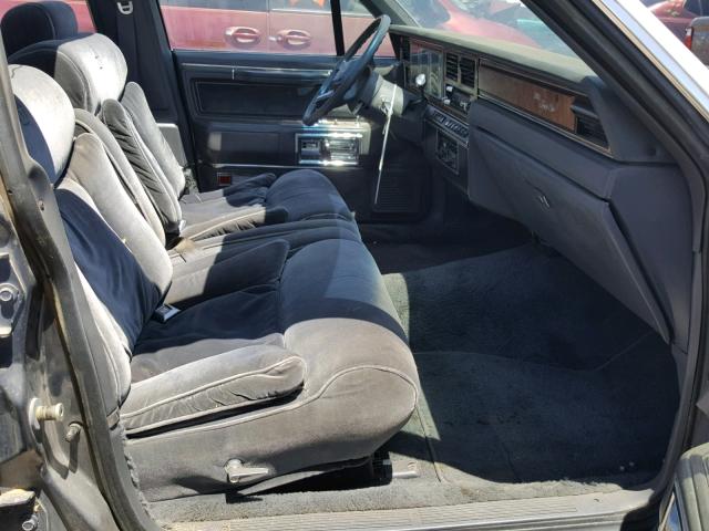 1LNBP96F5FY638397 - 1985 LINCOLN TOWN CAR GRAY photo 5