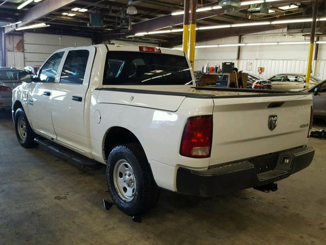 1C6RR7KT8DS596487 - 2013 RAM 1500 ST WHITE photo 3