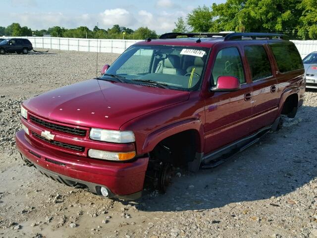 3GNFK16Z04G213328 - 2004 CHEVROLET K1500 SUBU RED photo 2