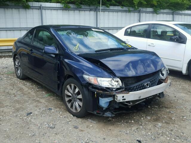 2HGFG12979H520956 - 2009 HONDA CIVIC EX-L BLUE photo 1