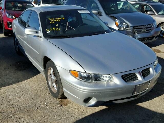 1G2WP52K01F165521 - 2001 PONTIAC GRAND PRIX SILVER photo 1