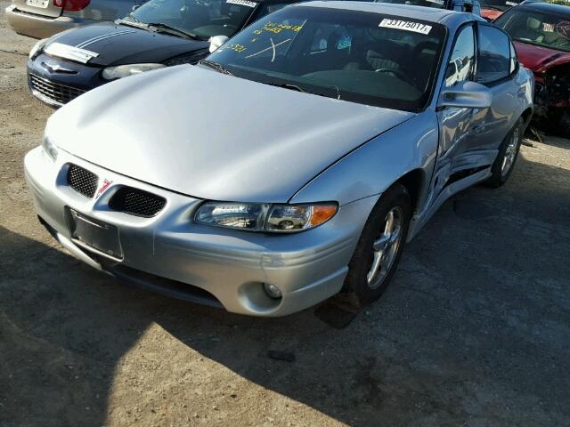 1G2WP52K01F165521 - 2001 PONTIAC GRAND PRIX SILVER photo 2