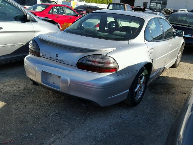 1G2WP52K01F165521 - 2001 PONTIAC GRAND PRIX SILVER photo 4