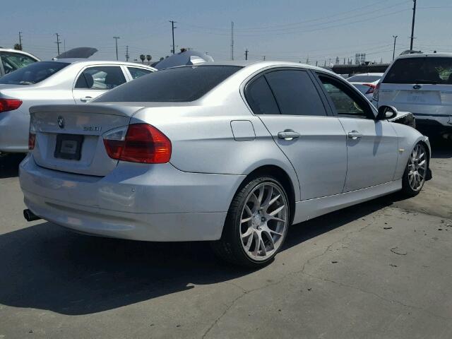 WBAVB335X6KR77889 - 2006 BMW 330 I SILVER photo 4