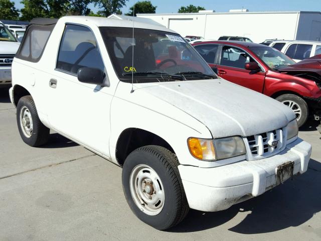 KNDJB6238Y5620134 - 2000 KIA SPORTAGE WHITE photo 1