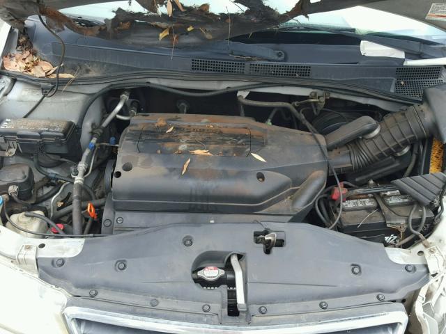 2HKRL185X2H524864 - 2002 HONDA ODYSSEY LX SILVER photo 7