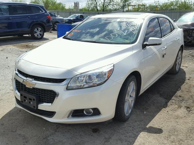 1G11H5SL8EF256465 - 2014 CHEVROLET MALIBU LTZ 白色 照片 2