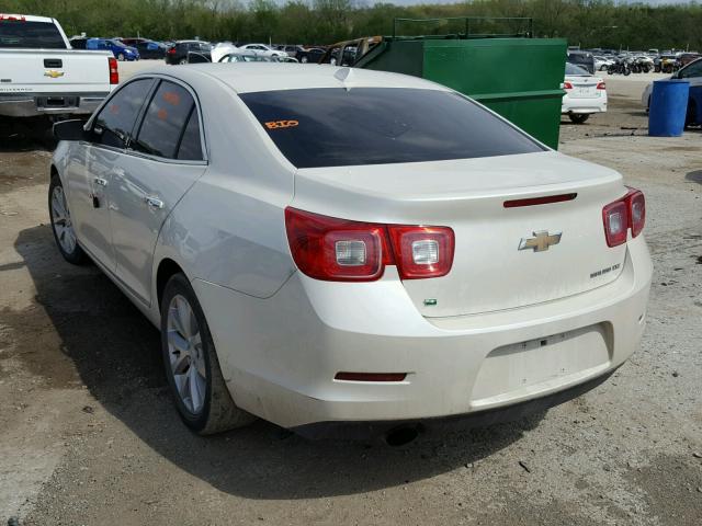 1G11H5SL8EF256465 - 2014 CHEVROLET MALIBU LTZ 白色 照片 3