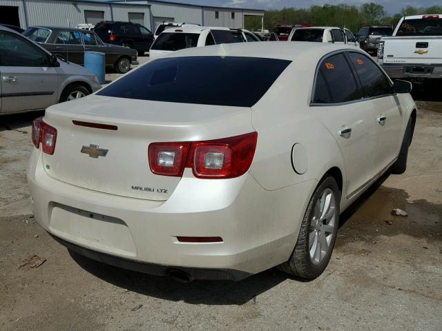 1G11H5SL8EF256465 - 2014 CHEVROLET MALIBU LTZ 白色 照片 4