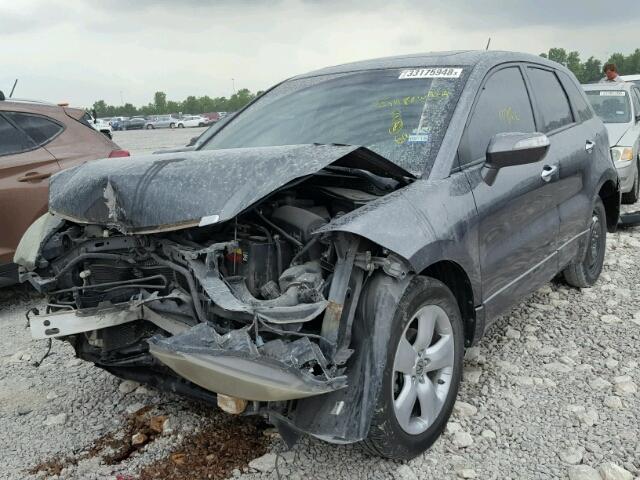 5J8TB18249A004130 - 2009 ACURA RDX GRAY photo 2