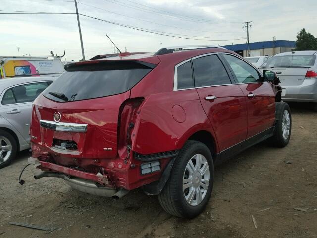 3GYFNBE37FS554660 - 2015 CADILLAC SRX LUXURY RED photo 4