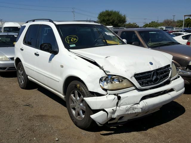 4JGAB72E5YA149585 - 2000 MERCEDES-BENZ ML 430 白色 照片 1